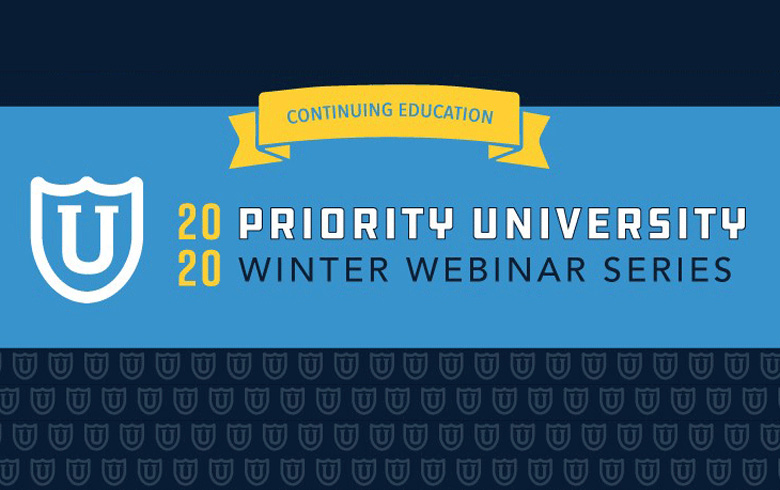 Priority University’s 2020 Winter Webinar Series Lineup Announced!