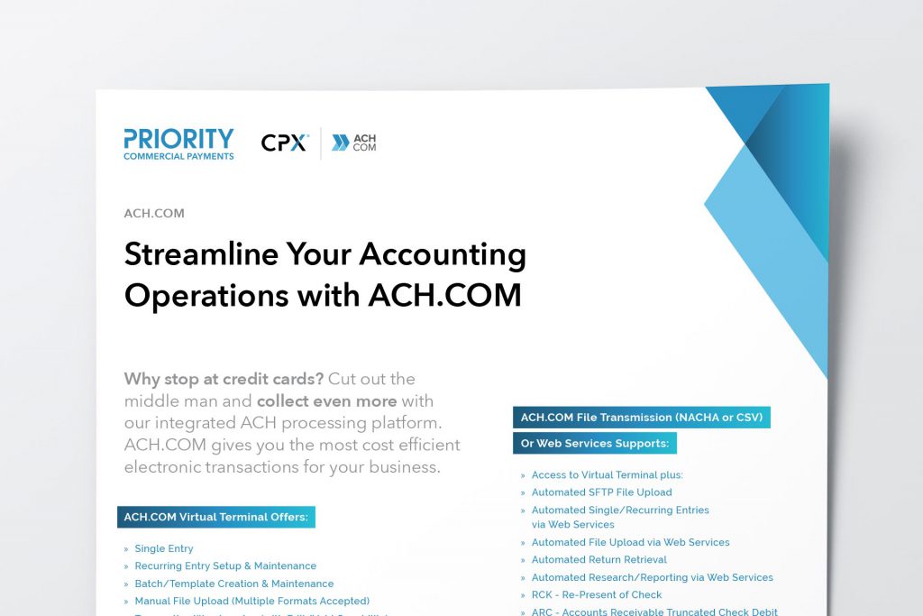 Streamline Your Accounting Operations with ACH.COM