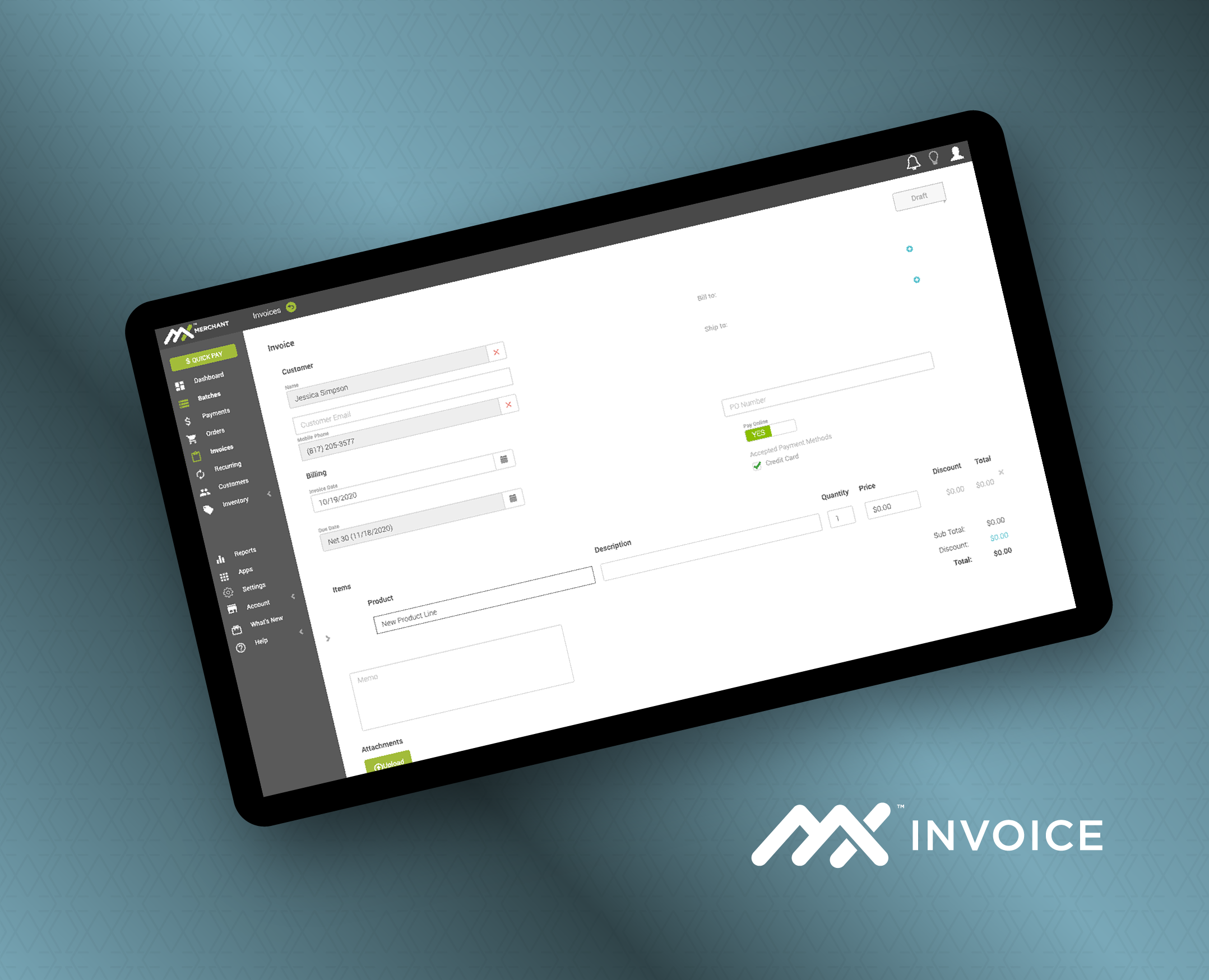 MX™ Invoice Dashboard