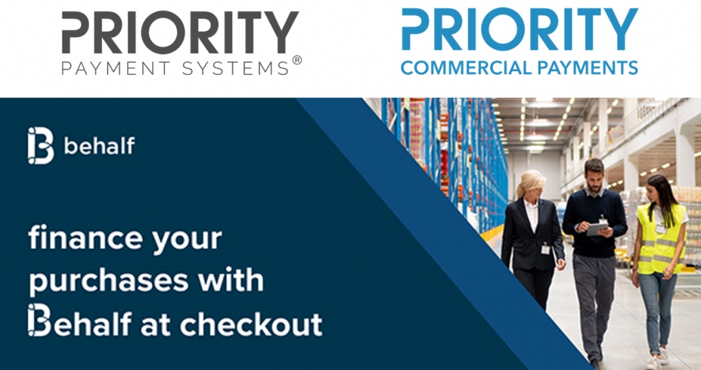 Priority and Behalf Announce Collaboration to Deliver Flexible Cash Flow Solutions