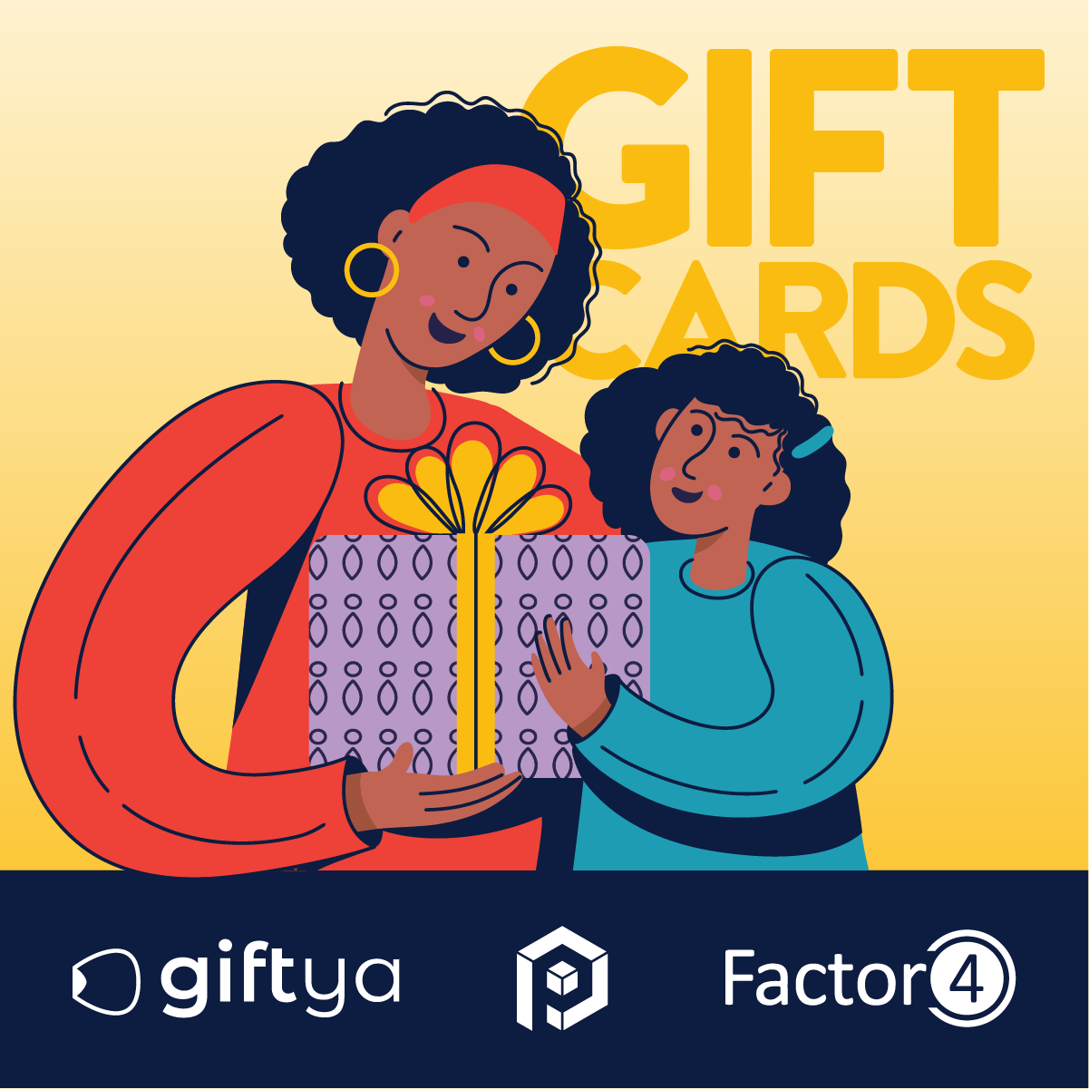 GiftYa  Text or Email a Seamless eGift card